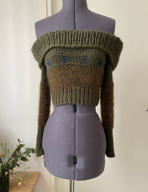 Sample Rosemary long sleeve knit